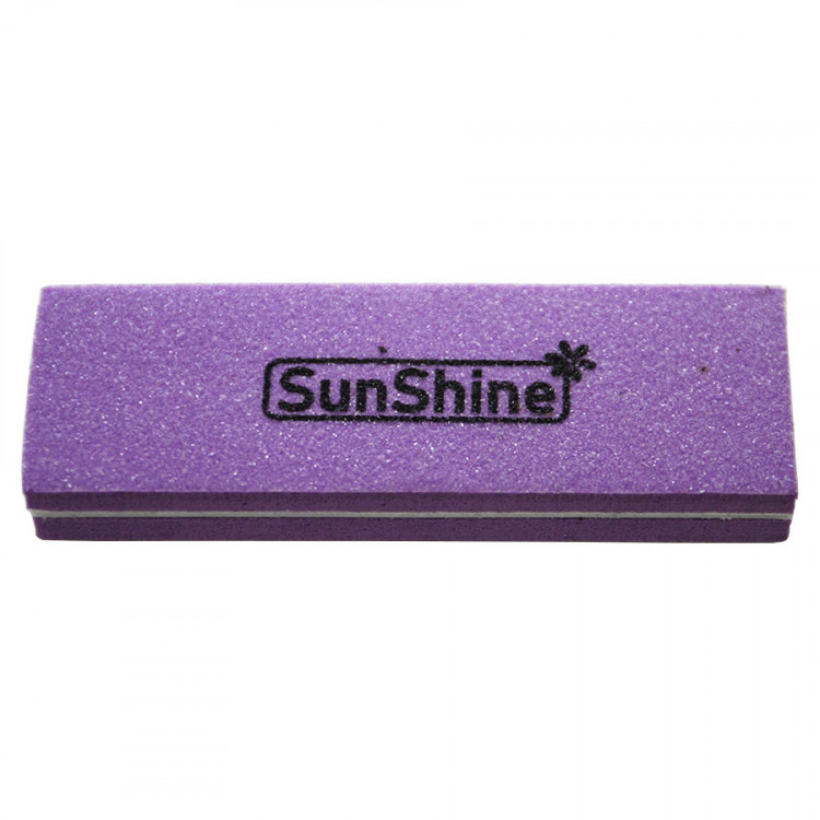 Пилка-баф для ногтей SunShine, 9x3см (прямоугольная)